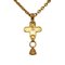 Cocomark Cross Bell Halskette Vergoldet Damen von Chanel 2