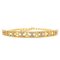 Goldene Coco Mark Strass Halskette in Plate & Stone von Chanel 2