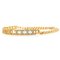 Goldene Coco Mark Strass Halskette in Plate & Stone von Chanel 3