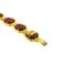 CHANEL Colored Stone Bracelet Red Gold 96A, Image 5