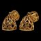 Chanel Birdcage Motif Coco Mark Earrings Gold Plated Women's, Set of 2, Image 1