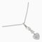 CHANEL Comet Necklace K18 White Gold Approx. 10.1g comet Women's I222323012 1