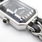 Premiere L Armbanduhr Quartz aus schwarzem Edelstahl & Ledergürtel von Chanel 2