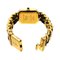 Orologio da donna vintage Premiere S Size H0001 quadrante nero al quarzo dorato di Chanel, Immagine 4