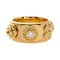 Three Symbols 2 Point Diamond K18yg Yellow Gold Ring from Chanel 1