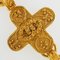 Coco Mark Cross Bell Gold Plated Necklace from Chanel, 1994 7