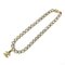 CHANEL Rhinestone Cocomark 95A Brand Accessories Necklace Women's 4