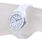 Reloj para dama J12 último modelo H0968 de cerámica blanca y acero inoxidable de Chanel, Imagen 2