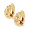 Chanel Leaf K18Yg Yellow Gold Earrings, Set of 2 2