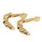Chanel Leaf K18Yg Yellow Gold Earrings, Set of 2, Image 4