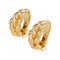Chanel Leaf K18Yg Yellow Gold Earrings, Set of 2 2