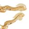 Chanel Leaf K18Yg Yellow Gold Earrings, Set of 2 5