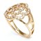 CHANEL K18PG Pink Gold Camellia Open Work Ring J10808 Diamond 50 5.1g Ladies 2