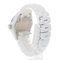Weiße J12 Quarzuhr mit Diamanten aus Keramik von Chanel 5