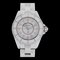 CHANEL J12 33mm 8P Diamond 1200 Limited H4863 Ladies White Ceramic/SS Watch Quartz Dial 1