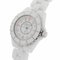 CHANEL J12 33mm 8P Diamond 1200 Limited H4863 Ladies White Ceramic/SS Watch Quartz Dial 4