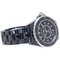 J12 12P Diamond H1626 Reloj 39395 de acero inoxidable y cerámica negra de último modelo de Chanel, Imagen 6