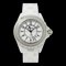 CHANEL J12 33mm H0967 Ladies Watch Diamond Bezel Date White Ceramic Quartz 1