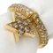 CHANEL Comet Star Diamond #47 Ring K18 Yellow Gold Ladies 2