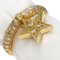 CHANEL Comet Star Diamond #47 Ring K18 Gelbgold Damen 3