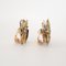 Gripoa Butterfly Earrings in Gold from Chanel, Set of 2, Image 4
