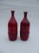 Mid-Century Belgian Eeklo Red Glazed Vases by Leon Goossens, 1960s, Set of 2, Image 2