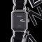CHANEL Premiere Wanted de H7471 Ladies SS Leather Watch Quartz Black Dial, Image 1