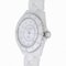 Reloj para hombre J12 de cerámica blanca con diamantes 12p, Imagen 2
