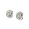 Chanel Camellia K18Wg White Gold Earrings, Set of 2 2