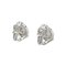Chanel Camellia K18Wg White Gold Earrings, Set of 2 3