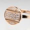Class One Studded Ring Size 12.5 6.03g K18 Pg Pink Gold Diamond from Chaumet 6
