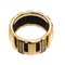 Class One #52 Ring Half Diamond K18 Yg Yellow Gold 750 Rubber from Chaumet 3