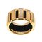 Class One #52 Ring Half Diamond K18 Yg Yellow Gold 750 Rubber from Chaumet 2