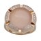CHAUMET Ring Women's 750PG Diamond Rose Quartz Class One Cruise Pink Gold #52 Approx. No. 12 Polished 3