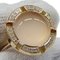 CHAUMET Ring Women's 750PG Diamond Rose Quartz Class One Cruise Pink Gold #52 Approx. No. 12 Polished 8