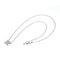 Lien Judulian K18wg White Gold Necklace from Chaumet 5