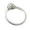 Chaumerian Damour Solitaire 0.52ct Diamond #49 Ladies Ring J3lgzz Pt950 Platinum No. 9 from Chaumet, Image 3