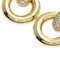 Chaumet Diamond Earrings K18 Yellow Gold Women's, Set of 2 7