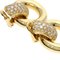 Chaumet Diamond Earrings K18 Yellow Gold Women's, Set of 2 4