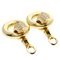 Chaumet Diamond Earrings K18 Yellow Gold Women's, Set of 2 2