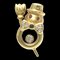 Broche de oro amarillo de muñeco de nieve [18 k] con diamantes, rubíes y zafiro de oro de Chopard, Imagen 1
