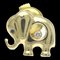 Broche de elefante CHOPARD 90 / 2189-20 oro amarillo [18K] diamante, broche de zafiro oro, Imagen 1