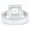 CHOPARD Happy Diamond Square 82/2938-20 White Gold [18K] Fashion Diamond Band Ring Argento, Immagine 4
