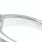 CHOPARD Happy Diamond 82/1084 White Gold [18K] Fashion Diamond Band Ring in argento, Immagine 6
