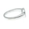 CHOPARD Happy Diamond 82/1084 White Gold [18K] Fashion Diamond Band Ring in argento, Immagine 4