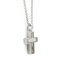 CHOPARD Happy Diamond Cross Top Charm 79/4009 White Gold [18K] Diamond,Sapphire Men,Women Fashion Pendant Necklace [Silver], Image 3