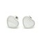Happy Diamond and Shell White Gold Stud Earrings from Chopard, Set of 2 1
