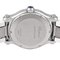 CHOPARD Happy Sports 3P Diamond Reloj de cuarzo para mujer SS Esfera blanca Correa de goma 8590, Imagen 4