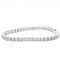 CHOPARD Bracelet Diamants Ice Cube 85/3810/0-01 Or Blanc [18K] Bracelet Tennis Diamants Argent 2