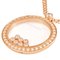 CHOPARD Happy Diamond Icon 7P Moving Pendant K18RG Double Chain Long Necklace 799450 4